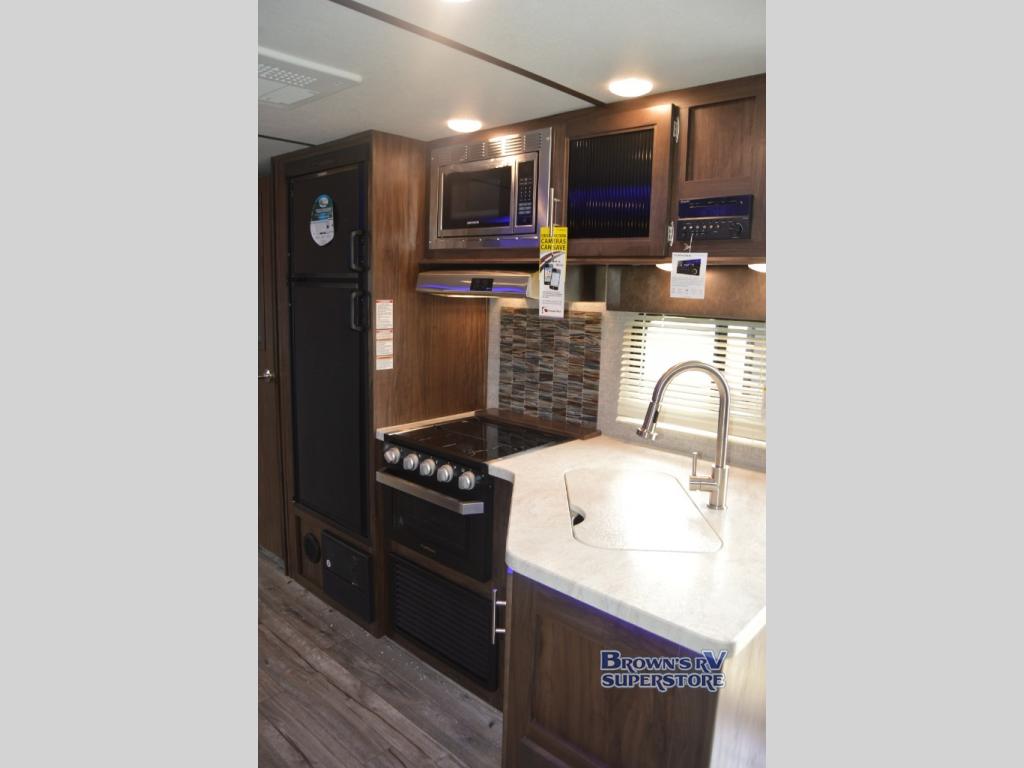 Forest River Cherokee Alpha Wolf Review Travel Trailer Brown's RV South Carolina Kitchen