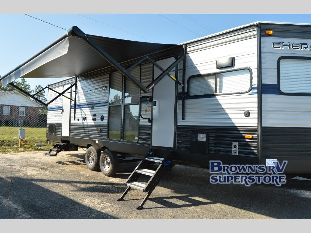 Brown's Forest River Cherokee Travel Trailer Exterior