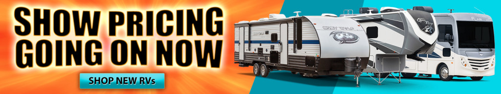 Brown's RV Show Banner