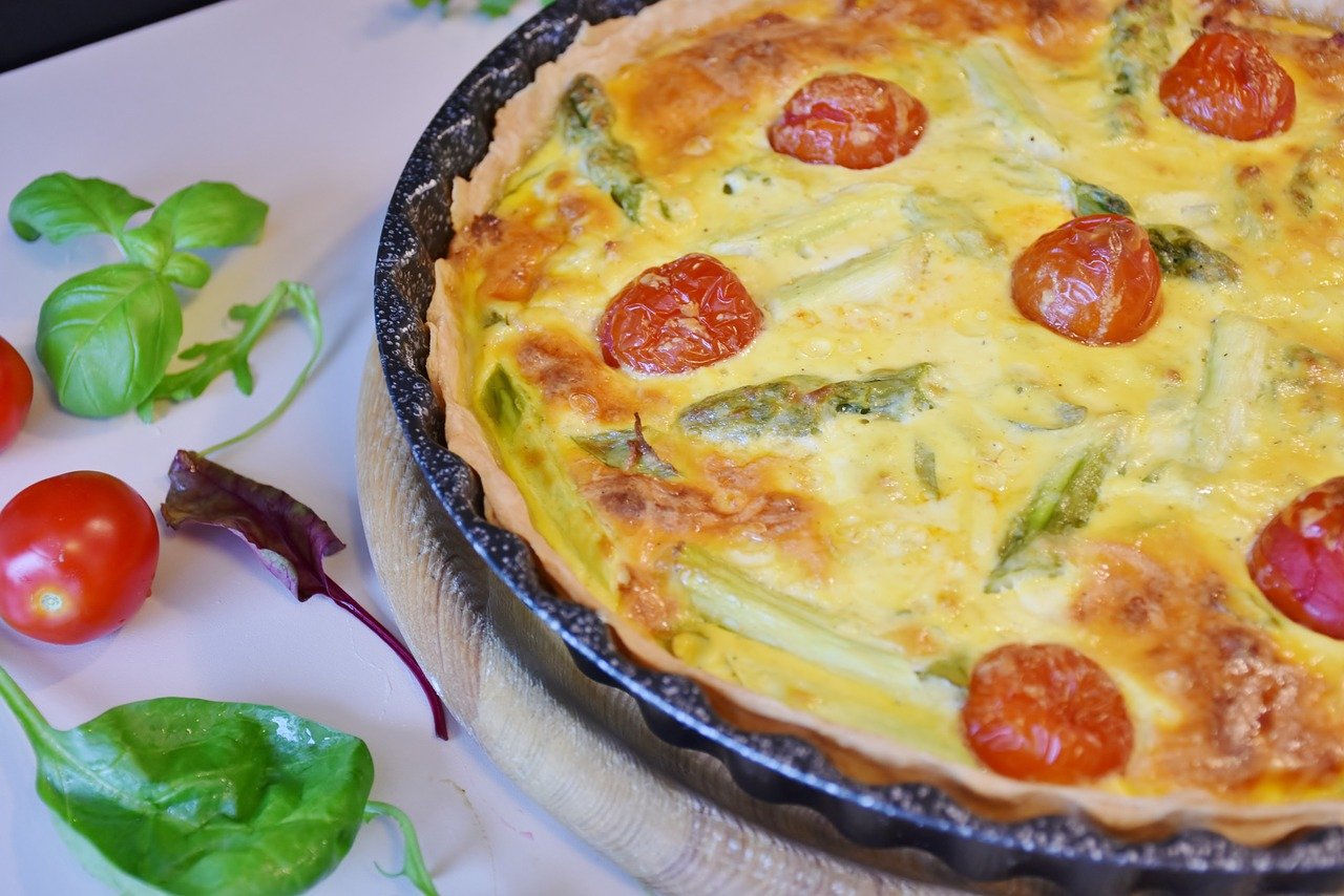 Veggie quiche